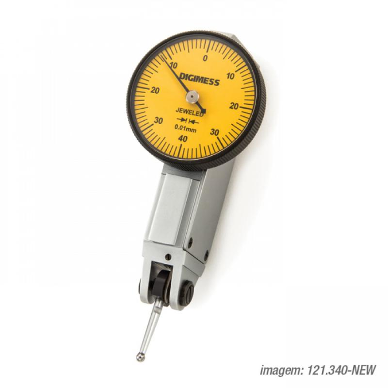 Relógio Apalpador 0 - 0,8 mm res. 0,01mm cód. 121.340new Digimess c/ Certificado RBC