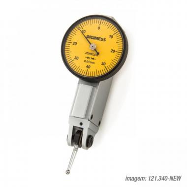 Relógio Apalpador 0 - 0,2mm res. 0,002mm cód. 121.350 Digimess c/ Certificado RBC